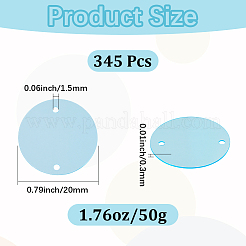 50G Ornament Accessories PVC Paillette/Sequins Pendants&nbsp;PVC-CY0001-01A