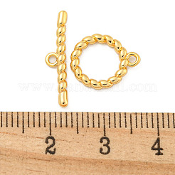 Brass Toggle Clasps&nbsp;KK-A223-25G