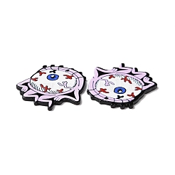 Halloween Printed Acrylic Pendants&nbsp;SACR-G026-01F