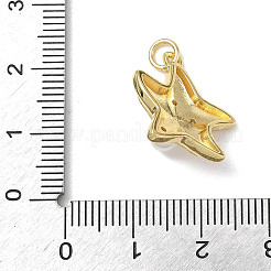 Brass Cubic Zirconia Pendants&nbsp;KK-L253-26G-01
