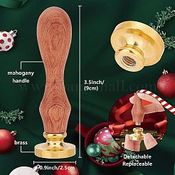 Christmas Wax Seal Stamp Set&nbsp;AJEW-WH20040-004