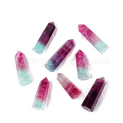 Point Tower Natural Fluorite Healing Stone Wands&nbsp;PW-WG85026-01