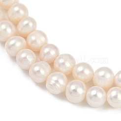 Natural Cultured Freshwater Pearl Beads Strands&nbsp;PEAR-I007-07Y-04A