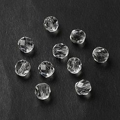 ガラス k9 ガラス  模造オーストリアクリスタルビーズ  多面カット  ラウンド  ミックスカラー  6mm  穴：1mm&nbsp;GLAA-H024-15A