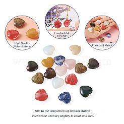 16Pcs 8 Style Natural & Synthetic Gemstone Beads&nbsp;G-FW0001-25