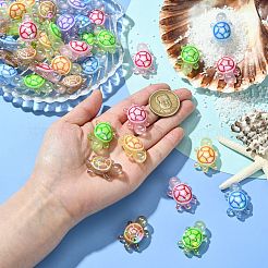 UV Plating Opaque Acrylic Beads&nbsp;OACR-CJC0006-27