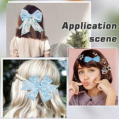 DIY Iron Hair Accessories Making Kit&nbsp;DIY-WR0004-44B