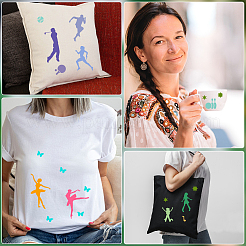Plastic Drawing Painting Stencils Templates&nbsp;DIY-GF0010-01A