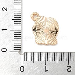 クリスマス合金エナメルペンダント  ゴールドカラー  手袋  15x12.5x1.2mm  穴：1.6mm&nbsp;ENAM-K074-01G-01
