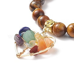 Natural Tiger Eye Stretch Bracelet&nbsp;BJEW-JB08747-03