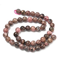 Natural Rhodonite Beads Strands&nbsp;G-S333-8mm-029