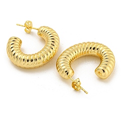 Rack Plating Brass Stud Earrings&nbsp;EJEW-M247-03G