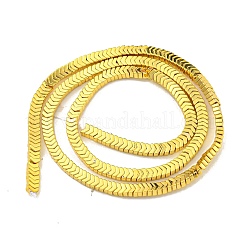 Electroplated Synthetic Non-Magnetic Hematite Beads Strands&nbsp;G-I360-W01-01