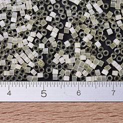 MIYUKIデリカビーズ  シリンダー  日本製シードビーズ  11/0  （db0823)レモンアイスシルクサテン  1.3x1.6mm  穴：0.8mm  約2000PCS /ボトル  10 G /ボトル&nbsp;SEED-JP0008-DB0823