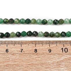 Natural Fuchsite Beads Strands&nbsp;G-B190-B02-4mm