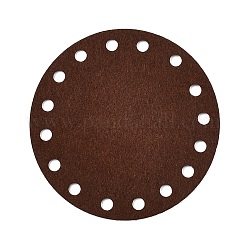 Flat Round Felt Fabric&nbsp;DIY-WH0250-76C