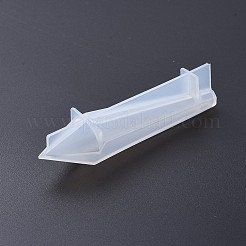シリコンモールド  レジン型  UVレジン用  エポキシ樹脂ジュエリー作り  弾丸  ホワイト  85x20mm  インナーサイズ：6x64mm&nbsp;LS-DIY-F026-A01