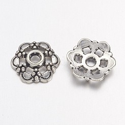 Tibetan Silver Fancy Bead Caps&nbsp;LS-AA0502