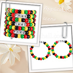 1000Pcs 4 Colors Opaque Plastic Beads&nbsp;KY-SC0002-63