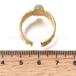 304 Stainless Steel Cuff Open Rings&nbsp;RJEW-F213-02G-09