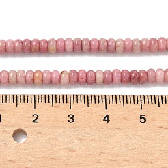 Natural Rhodonite Beads Strands&nbsp;G-L635-A37-4x2mm-01