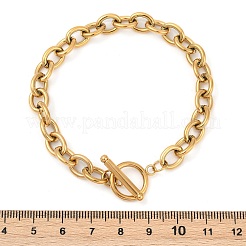 304 Stainless Steel Chain Bracelets for Women&nbsp;BJEW-Z106-03G
