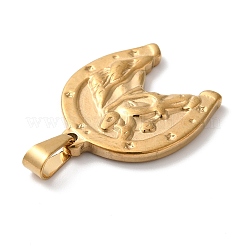 PVD Vacuum Plating 304 Stainless Steel Pendants&nbsp;STAS-D069-05G
