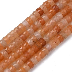 Natural Red Aventurine Heishi Beads Strands&nbsp;LS-G-A299-A02-01