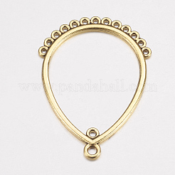 Tibetan Style Connectors&nbsp;TIBEP-EA089YKG-AG-LF