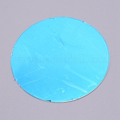 アルミパネル  レーザー切断用  精密加工  金型製作  フラットラウンド  プラチナ  10x0.1cm&nbsp;ALUM-WH0164-95A
