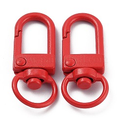 Zinc Alloy Baking Paint Swivel Snap Hooks Clasps&nbsp;PALLOY-H194-A12