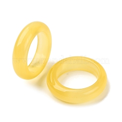 猫の目の指輪  女性用プレーンバンドリング  ゴールド  6mm  内径：18mm&nbsp;RJEW-G363-01B-16