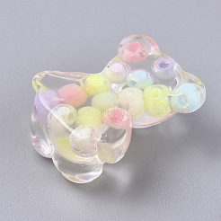 Candy Color Transparent Resin Cabochon&nbsp;RESI-WH0008-34C
