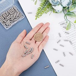 100Pcs 304 Stainless Steel Tube Beads&nbsp;STAS-UN0026-30