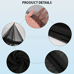 Polyester Mesh Fabric&nbsp;DIY-WH20011-89A-04