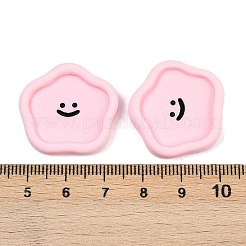 Smiling Face Resin Cabochons&nbsp;CRES-S372-01D