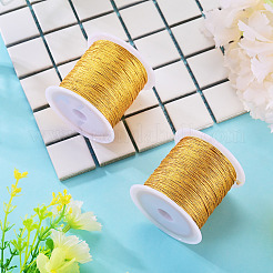 2 Rolls Round PET Metallic Thread&nbsp;MCOR-TADJ0001-01B-01