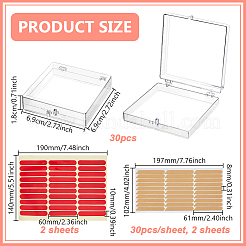 30Pcs Plastic Nail Tips Storage Box&nbsp;MRMJ-GA0001-28