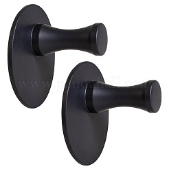 304ステンレスフックハンガー2個  粘着ステッカー付き  ラウンド  45x34mm&nbsp;STAS-TA0003-10A