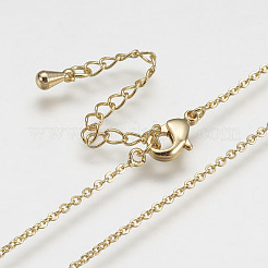 Brass Micro Pave Cubic Zirconia Pendant Necklaces&nbsp;NJEW-J051-25G