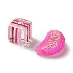 メッキアクリルパーツ  混合形状  ミックスカラー  10~55x10~55x2~16mm  穴：1.2~16mm&nbsp;MACR-XCP0001-23
