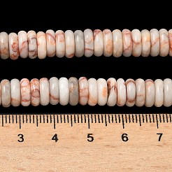 Natural Red Netstone Beads Strands&nbsp;G-G329-A09-3x8mm