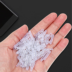 200 個のプラスチックモバイル防塵プラグ  透明  16mm&nbsp;FIND-CN0002-61