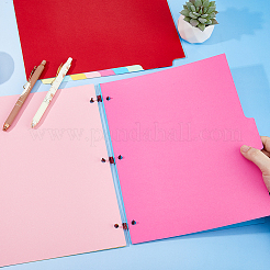 Paper Discbound Notebook Index Divider Sheets&nbsp;AJEW-WH0314-735