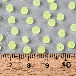 6/0 Transparent Inside Colours Glass Seed Beads&nbsp;SEED-N008-08U