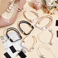 8 Bags 4 Colors Imitation Leather Anti-Loose High-heeled Shoe Laces&nbsp;AJEW-ME0001-62