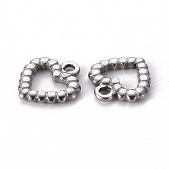Non-Tarnish 304 Stainless Steel Charms&nbsp;STAS-T052-25P