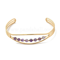 304 Stainless Steel Cuff Bangles for Women&nbsp;BJEW-Z087-08G