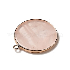 Natural Rose Quartz Pendants&nbsp;G-A213-01G-04