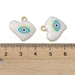 Rack Plating Alloy Enamel Pendants&nbsp;FIND-I038-02